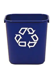 Corbeille de bureau avec logo recyclage 2.webp