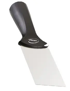 Grattoir en acier inoxydable 2 pour service alimentaire 1.webp