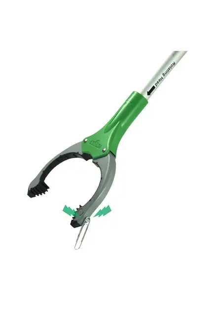 Pince ramasse objet rotative avec poignée gâchette Nifty Nabber 2.webp