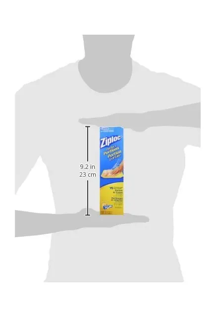 Sacs aux portions parfaites Ziploc, 75 sacs 1.webp