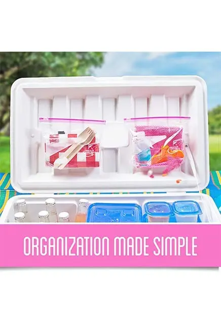 Grands sacs d'emballage avec fermeture à glissière Ziploc, 15 sacs 4.webp