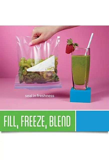 Sacs pour congélateurs Ziploc 1 gal, 250 sacs 3.webp