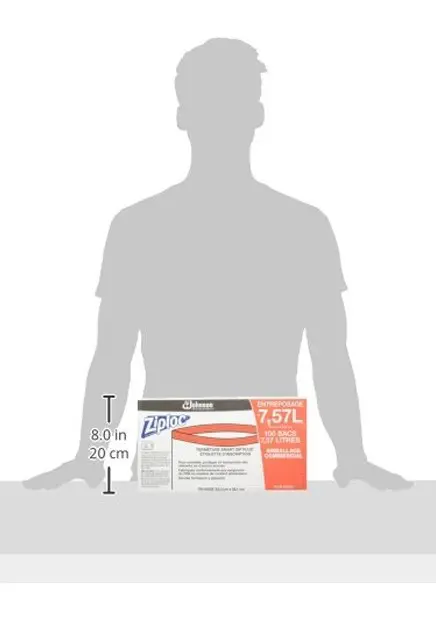 Sacs d'entreposage Ziploc 2 gal, 100 sacs 4.webp