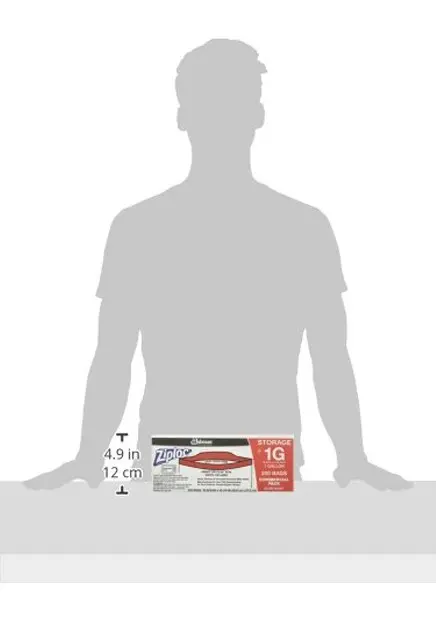 Sacs d'entreposage Ziploc 1 gal, 250 sacs 4.webp