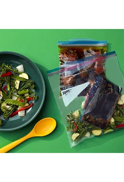 Sacs pour congélateurs Ziploc 2 gal , 100 sacs 4.webp