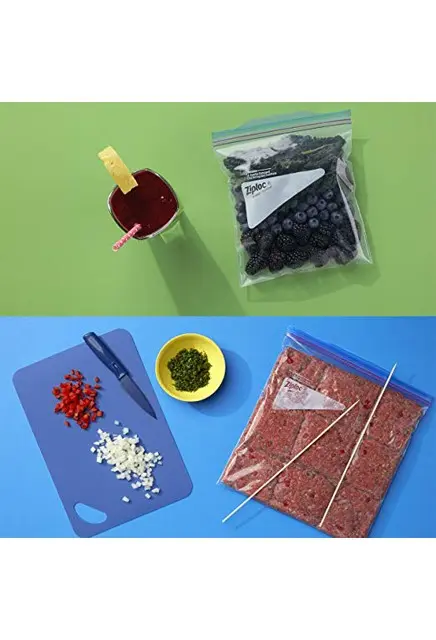 Sacs pour congélateurs Ziploc 2 gal , 100 sacs 2.webp