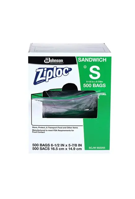 Sacs à sandwich refermables Ziploc, 500 sacs 2.webp
