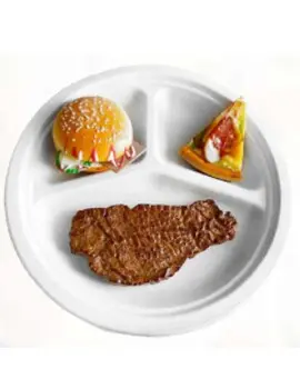 Assiette ronde compostable à 3 compartiments 1.webp