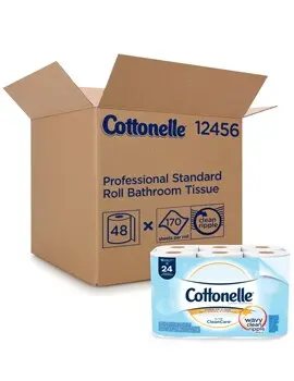 Papier hygiénique Cottonelle Professional 12456, 48 x 170 par caisse3.webp