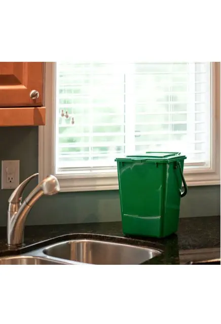 Poubelle simple avec filtre de charbon KITCHEN COMPOSTER, 2,25 gal 1.webp