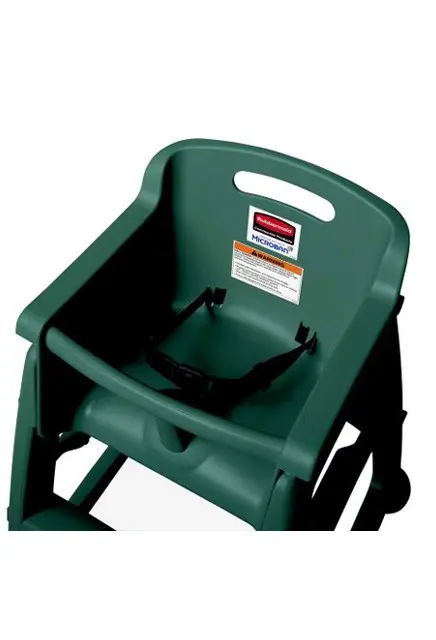 Chaise haute pour enfant sans roues avec protection Microban 1.webp