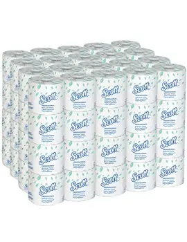 Papier hygiénique Scott Essential 04460, 2 plis, 80 x 550 par caisse3.webp