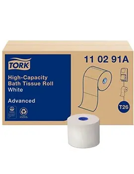 Papier hygiénique Tork Advanced 110291A, 1 pli, 36 x 2000 par caisse2.webp