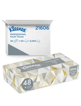 21606 KLEENEX Papiers mouchoirs, 2 plis, 48 x 125 1.webp