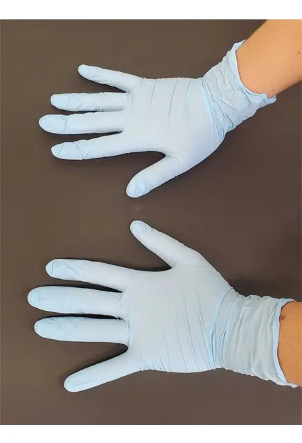 Gants en nitrile bleu sans poudre3.webp