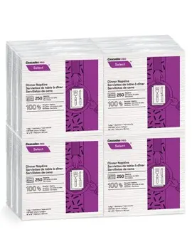 Select, Serviettes de table blanches 3000 feuilles2.webp