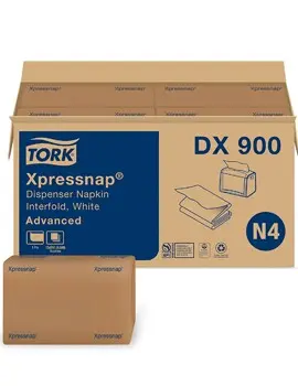 DX900 Xpressnap, Serviette de table blanche, 12 x 500 feuilles2.webp