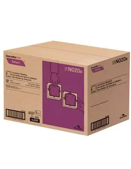 N020 Select, Serviettes à collation blanches, 12 x 500 feuilles2.webp