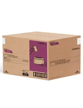 N090 Select, Serviettes de table blanches, 8 x 750 feuilles2.webp