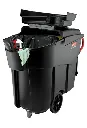 Collecteur mobile à déchets Rubbermaid 9W73 Méga Brute7.webp