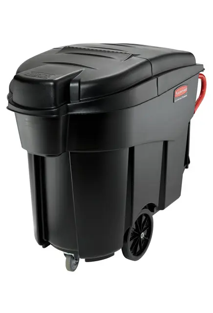 Collecteur mobile à déchets Rubbermaid 9W73 Méga Brute5.webp