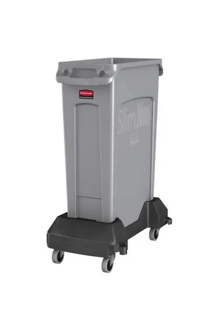 Support à roulettes pour poubelles Slim Jim3.webp