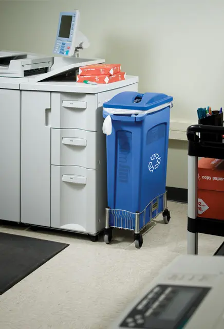 Couvercle pour le recyclage de papier Slim Jim2.webp