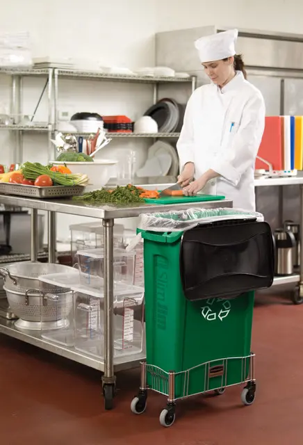 Couvercle à charnière pour les poubelles Slim Jim7.webp