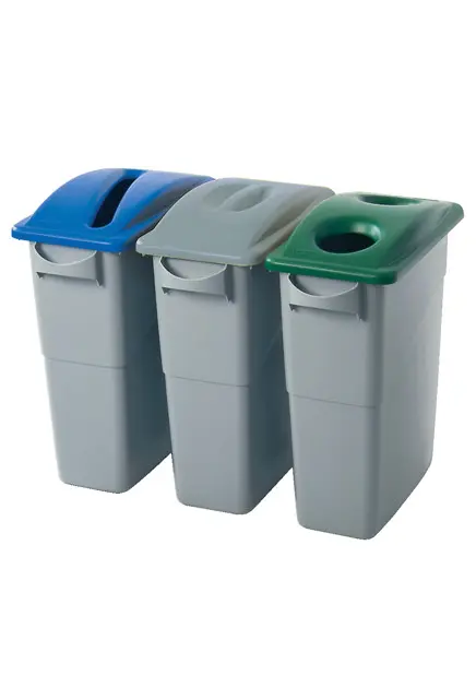 Couvercle à charnière pour les poubelles Slim Jim6.webp