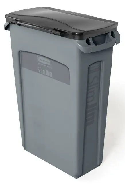 Couvercle à charnière pour les poubelles Slim Jim2.webp