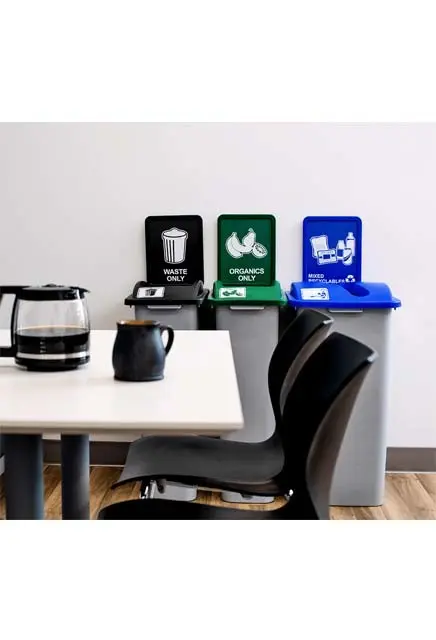 Étiquettes de recyclage Waste Watcher, Colorés2.webp