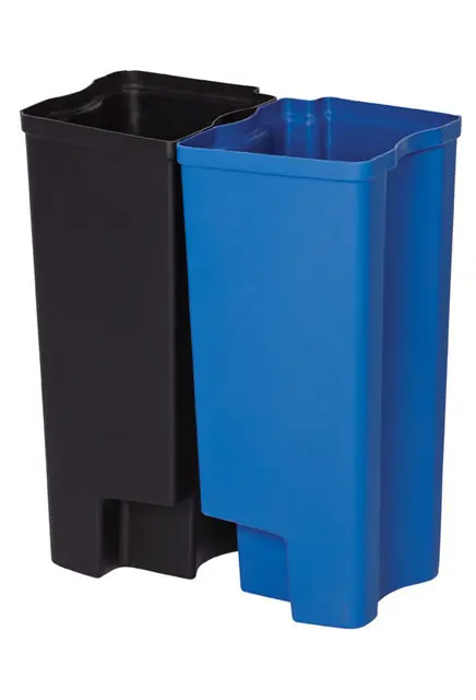 Poubelle à pédale en résine Slim Jim, 4 gal8.webp