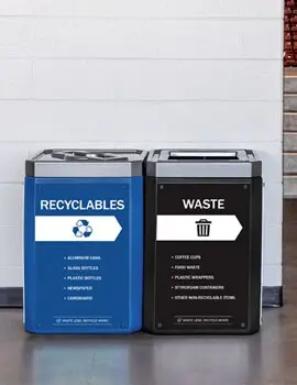 OUTLAW Poubelle pour le recyclage mixte 50 gal5.webp