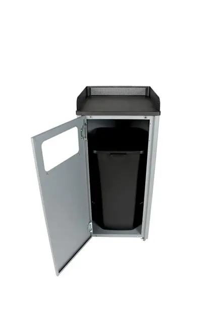 COURTSIDE Poubelle pour le recyclage avec plateau 32 gal5.webp