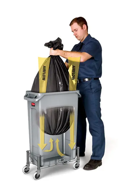 SLIM JIM Poubelles avec canaux de ventilation 16 gal9.webp