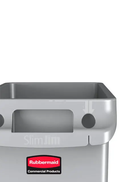 SLIM JIM Poubelles avec canaux de ventilation 16 gal3.webp