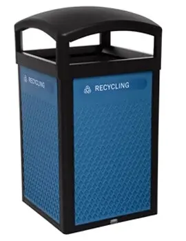 TAILOR Poubelle extérieure en métal 51 gal 1.webp