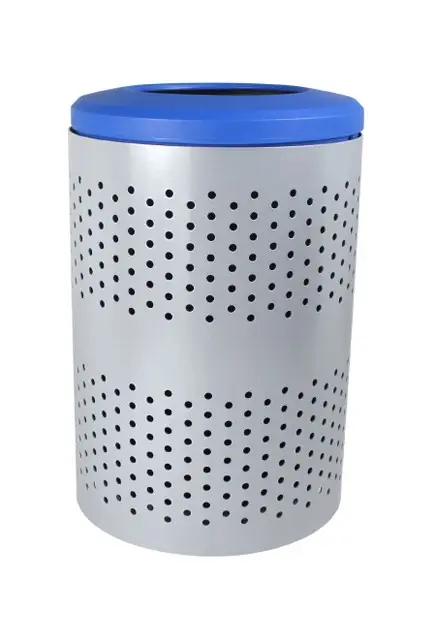 PORTLAND Poubelle extérieure avec couvercle 45 gal  2.webp