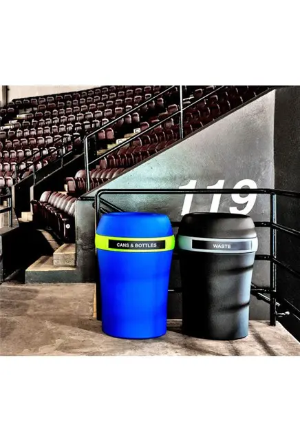 INFINITE Poubelle ronde avec couvercle 37 gallons2.webp