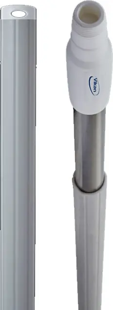 Manche en acier inoxydable et polypropylène