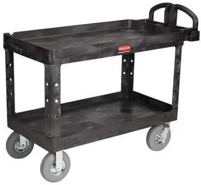 Chariot utilitaire à 2 tablettes 26" x 55" Rubbermaid 4546