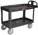Chariot utilitaire à 2 tablettes 26" x 55" Rubbermaid 4546