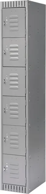 Casiers en acier, 1 niveaux, démonté