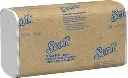 01700 SCOTT Essuie-mains en pli simple blanc, 16 x 250 feuilles