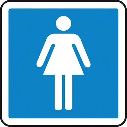 Pictogramme pour toilette Homme - Femme 