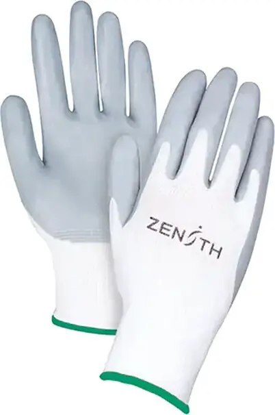 Gants léger calibre 13 avec revêtement mousse nitrile et polyester