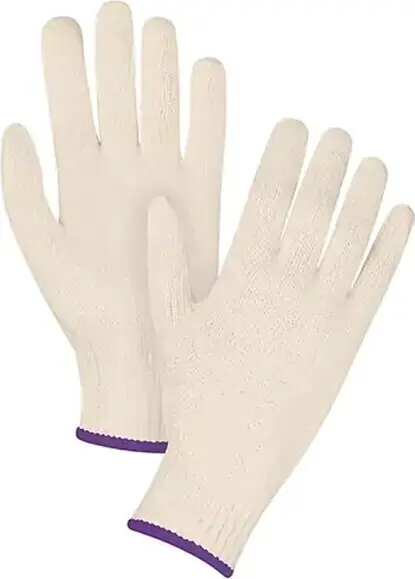 Gants enduits légers, revêtement en polyuréthane, calibre 13 Blanc