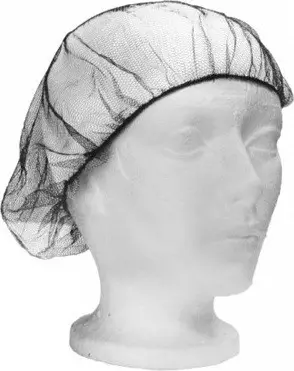 Filet à cheveux à mailles alvéolées en nylon Brun