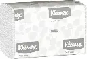 01500 KLEENEX Essuie-mains pliés en C blanc, 16 x 150 feuilles