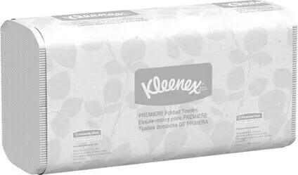 13254 KLEENEX Papier à mains plis multiples blancs, 25 x 120 feuilles